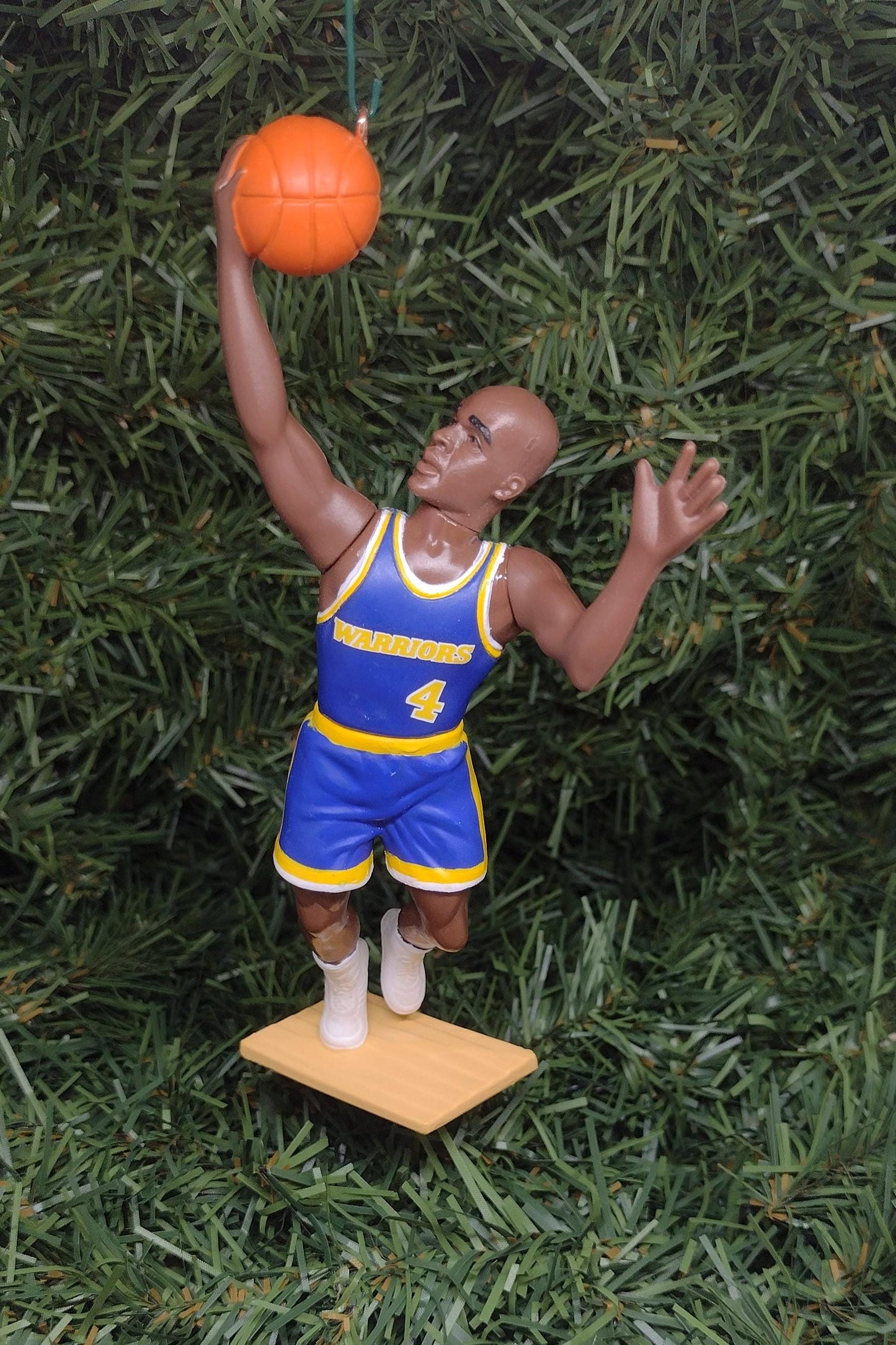 GOLDEN STATE WARRIORS ornaments Christmas tree decoration Tim Hardaway/Chris Mullin/Chris Webber/Latrell Sprewell unique Xmas gift idea