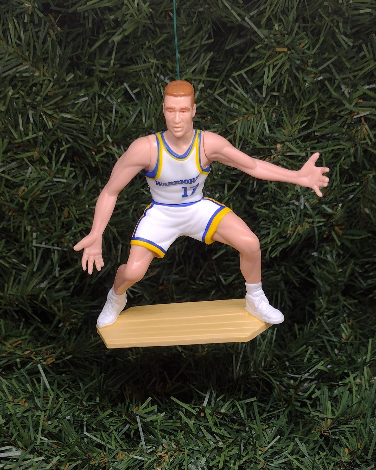 GOLDEN STATE WARRIORS ornaments Christmas tree decoration Tim Hardaway/Chris Mullin/Chris Webber/Latrell Sprewell unique Xmas gift idea