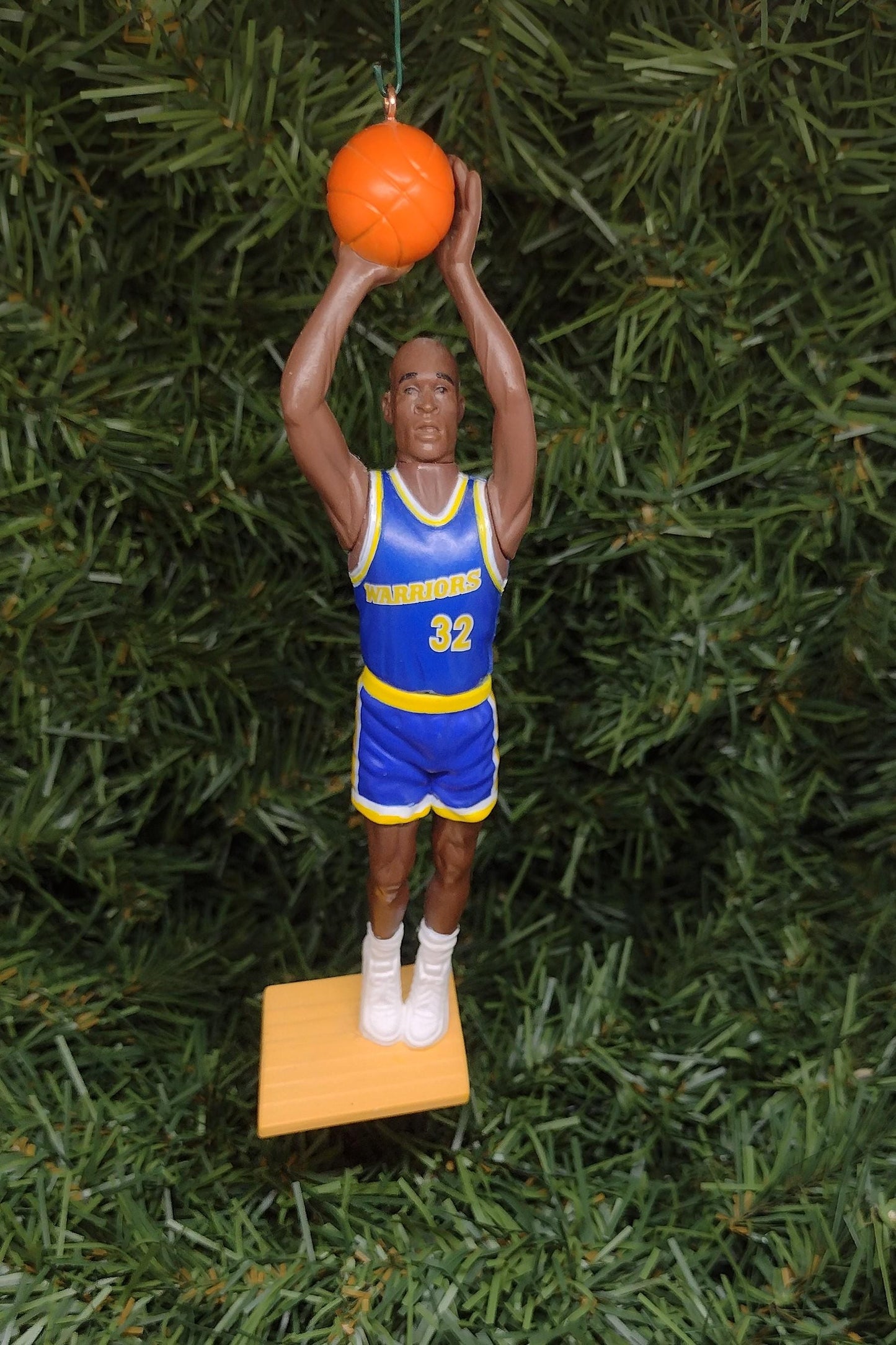 GOLDEN STATE WARRIORS ornaments Christmas tree decoration Tim Hardaway/Chris Mullin/Chris Webber/Latrell Sprewell unique Xmas gift idea