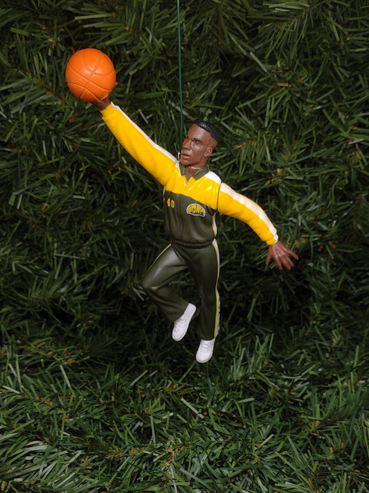 SEATTLE SONICS Christmas ornament Shawn Kemp/Gary Payton/Vin Baker Unique Xmas tree decoration NBA basketball Supersonics