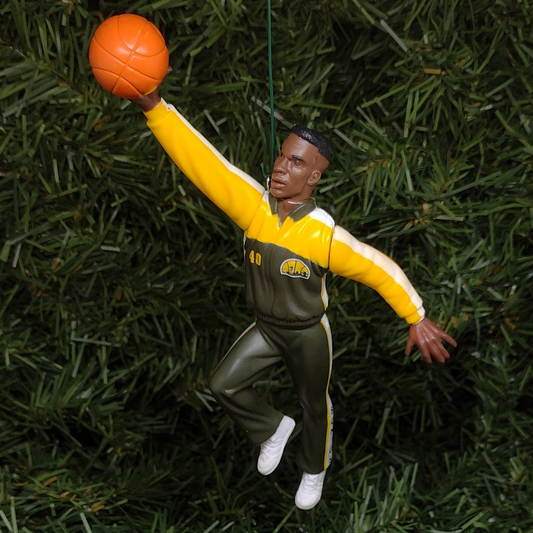 SEATTLE SONICS NBA Christmas Ornament Shawn Kemp/Gary Payton/Vin Baker Xmas Decoration Gift Supersonics