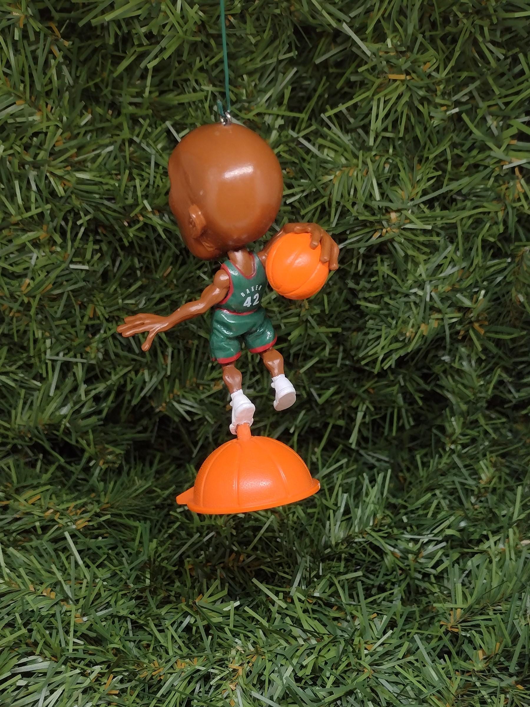 SEATTLE SONICS Christmas ornament Shawn Kemp/Gary Payton/Vin Baker Unique Xmas tree decoration NBA basketball Supersonics