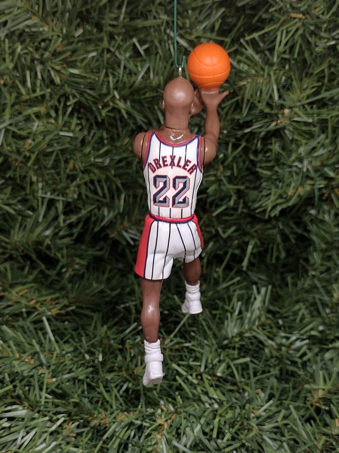 HOUSTON ROCKETS ornament Christmas tree ornament Hakeem Olajuwon/Charles Barkley/Scottie Pippen xmas gift idea nba basketball figure