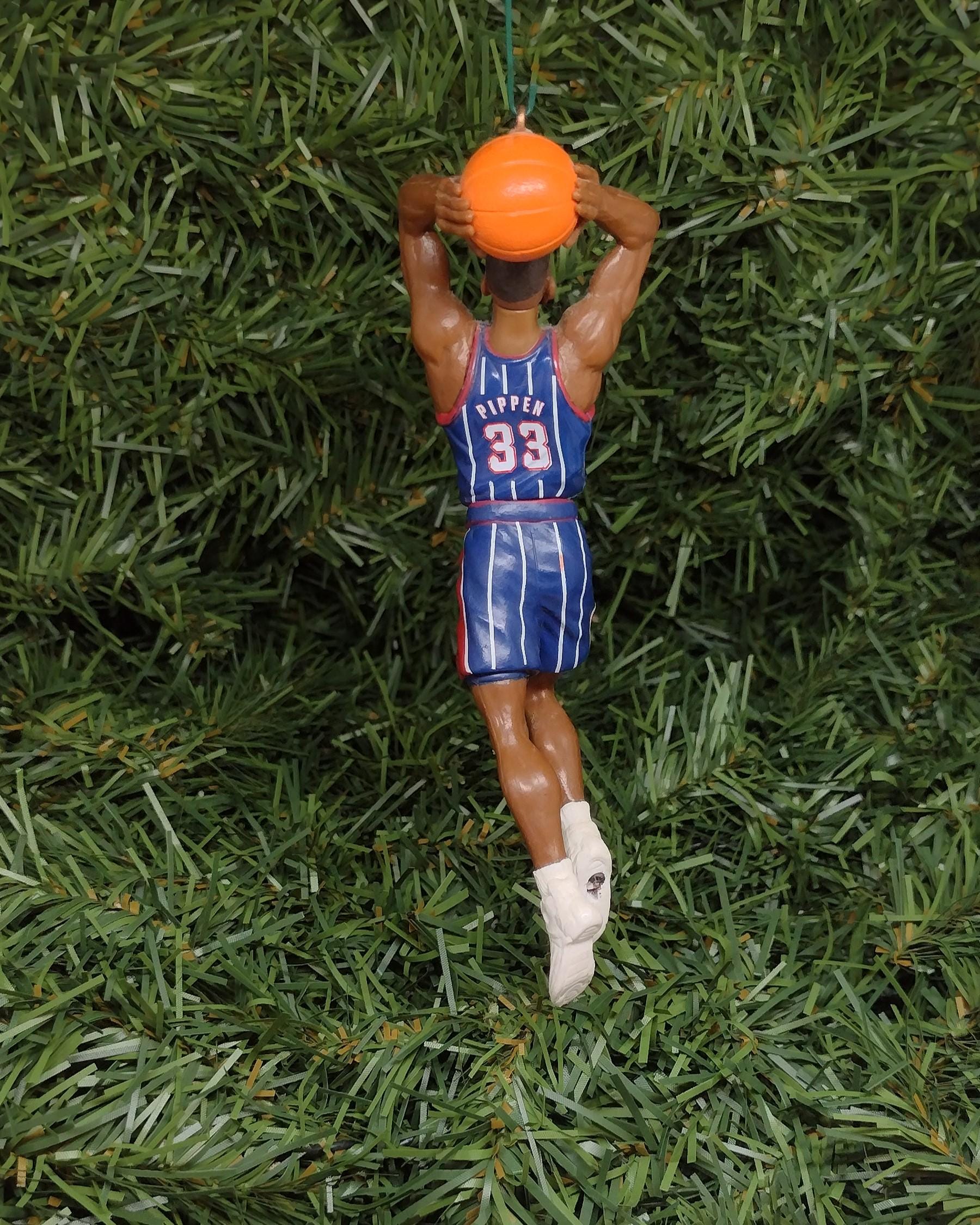 HOUSTON ROCKETS ornament Christmas tree ornament Hakeem Olajuwon/Charles Barkley/Scottie Pippen xmas gift idea nba basketball figure