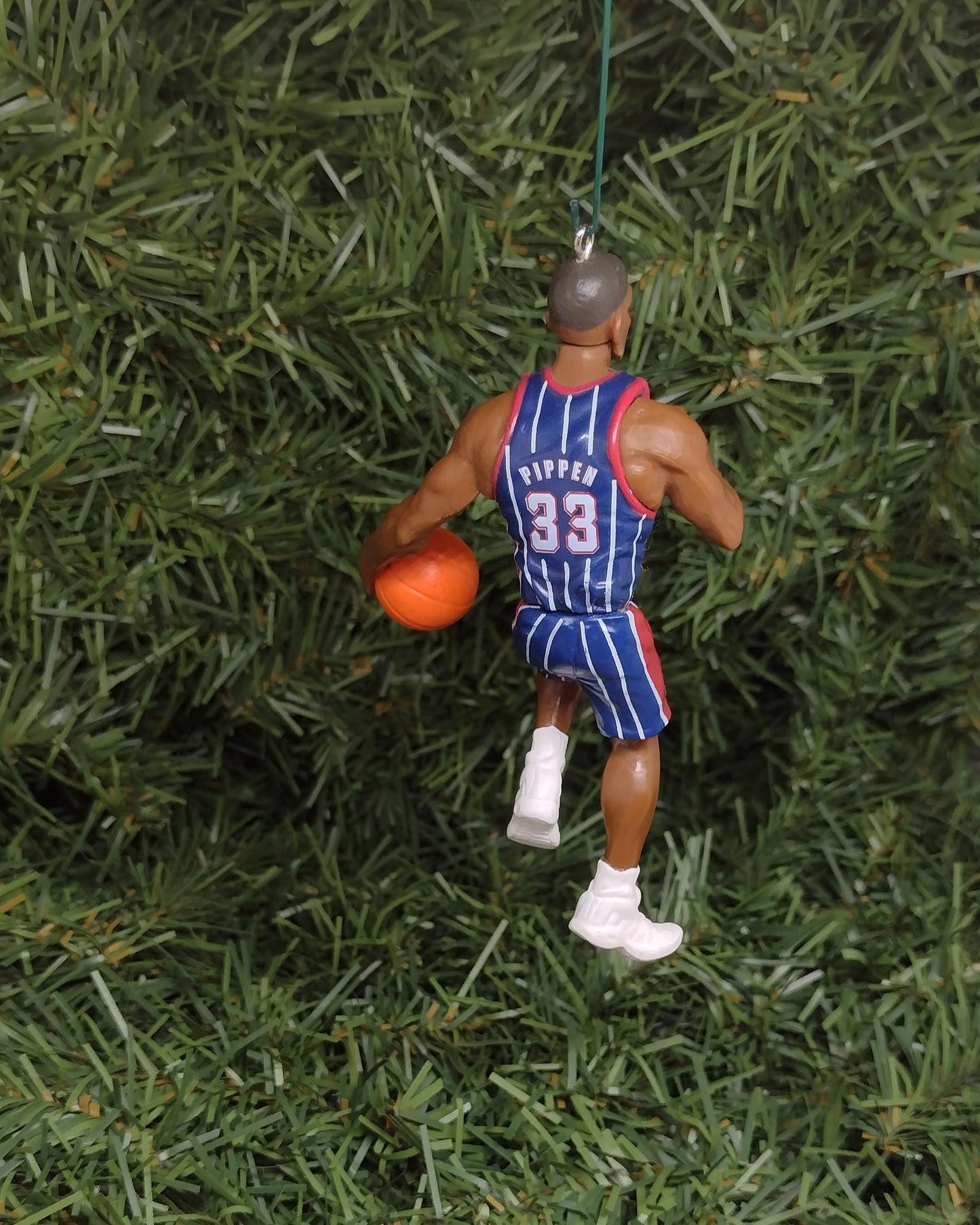 HOUSTON ROCKETS Christmas Ornament Hakeem Olajuwon/Charles Barkley/Clyde Drexler/Scottie Pippen/Steve Francis Unique Gift NBA Basketball