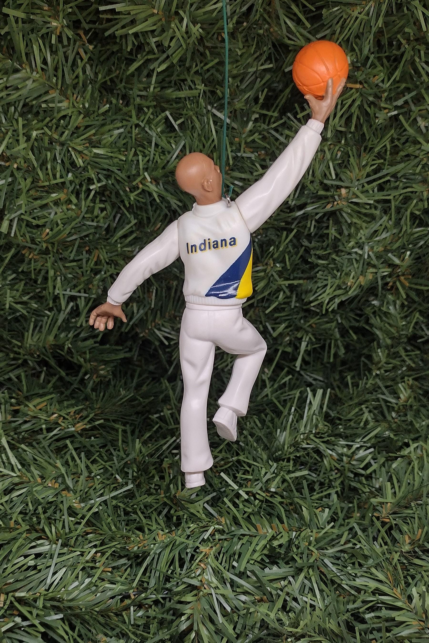 INDIANA PACERS Christmas ornament Reggie Miller/Rik Smits xmas tree nba basketball figure unique gift idea Pacer ornaments