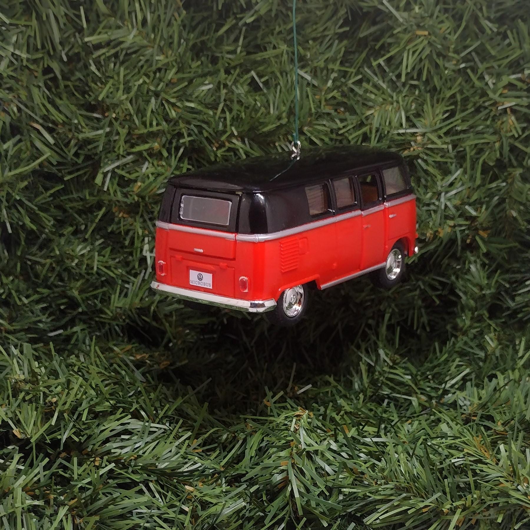 1962 VW Bus Ornament Christmas Tree Decoration Fun Automotive Gift For Car Enthusiast Volkswagen Unique Xmas Idea olp