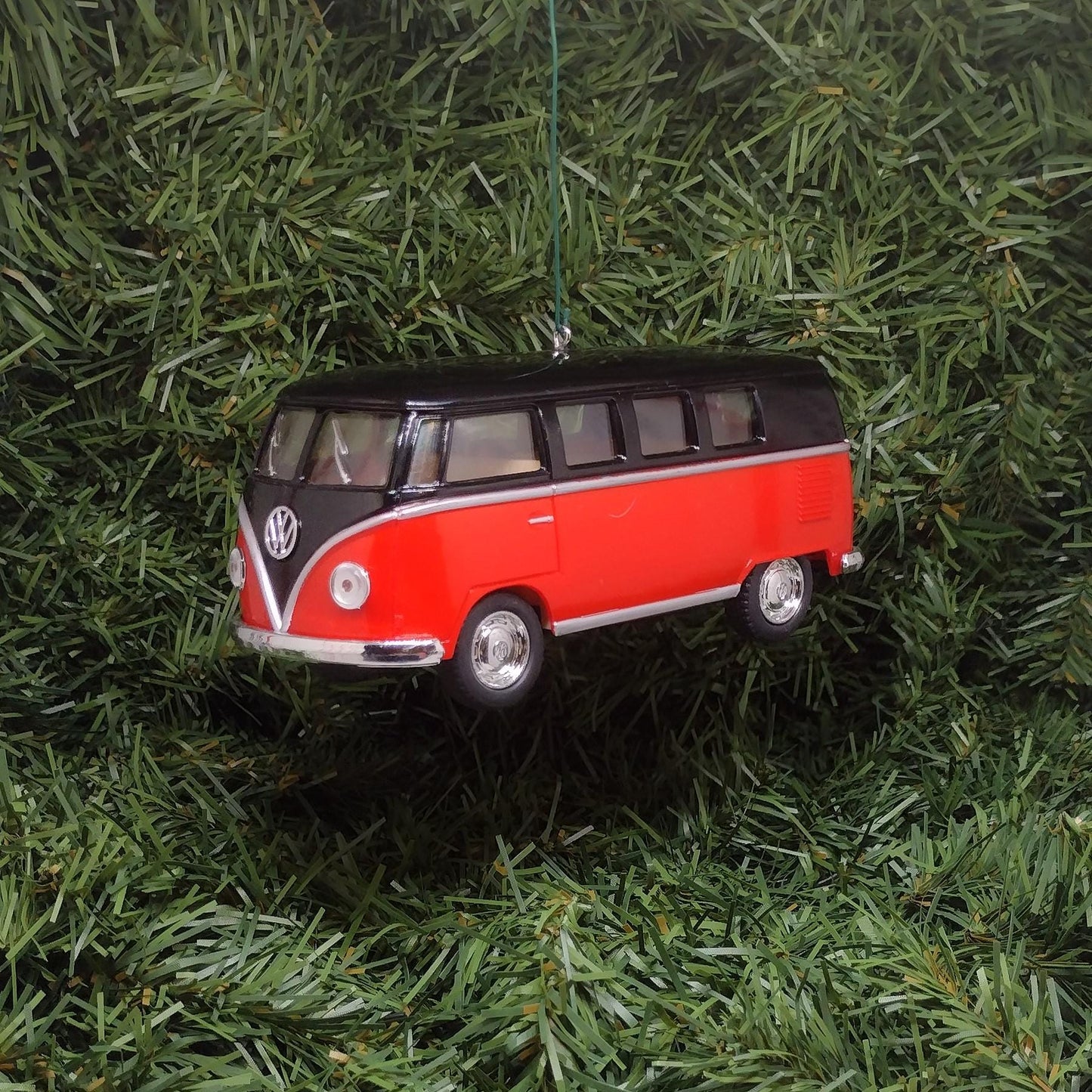 1962 VW Bus Ornament Christmas Tree Decoration Fun Automotive Gift For Car Enthusiast Volkswagen Unique Xmas Idea olp