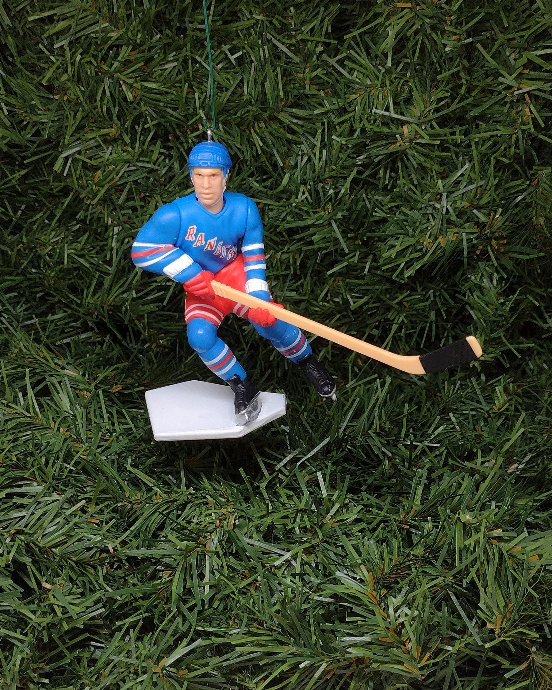 NEW YORK RANGERS Ornaments Wayne Gretzky/Mike Richter/Mark Messier/Brian Leetch/Adam Graves Christmas Tree Decoration Xmas gift