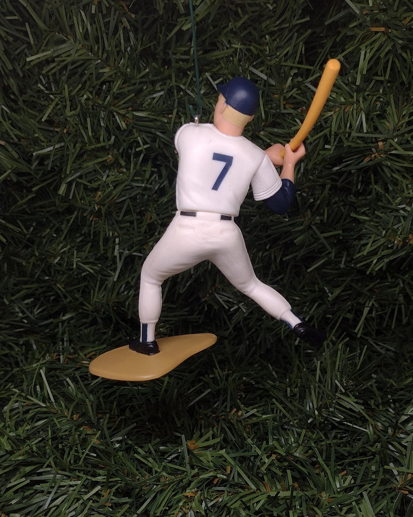 NEW YORK YANKEES Ornament Mickey Mantle Christmas tree decoration mlb baseball figure unique Xmas gift idea