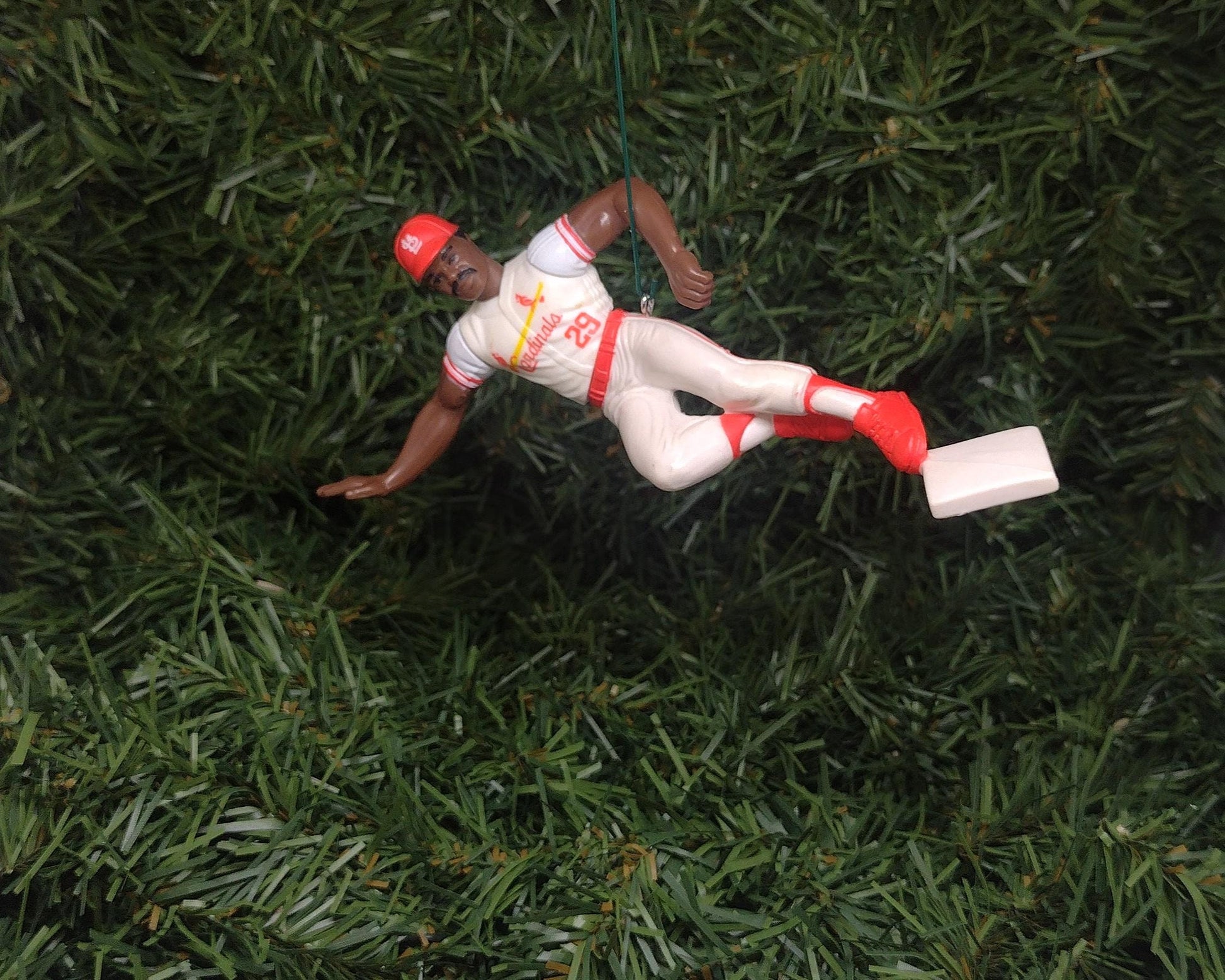 SAINT LOUIS CARDINALS Christmas Ornaments Vince Coleman-Rick Ankiel-Ray Lankford Unique Gift Idea Mlb Baseball figure Xmas Tree Decoration