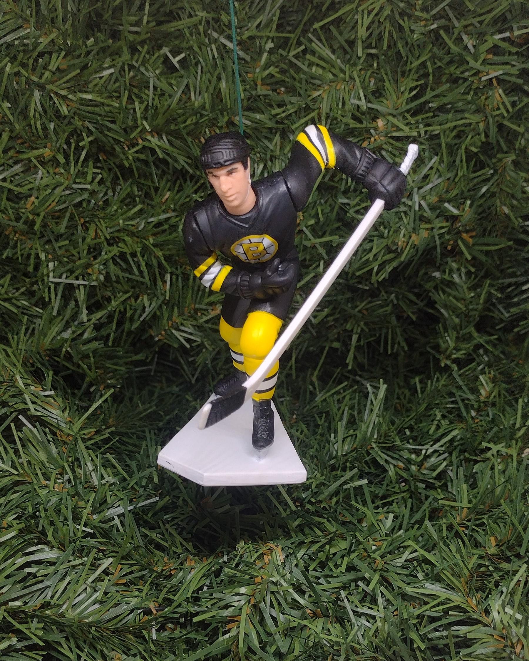 BOSTON BRUINS Christmas ornament Cam Neely/Ray Bourque/Phil Esposito/Adam Oates NHL hockey unique gift idea Xmas tree decoration