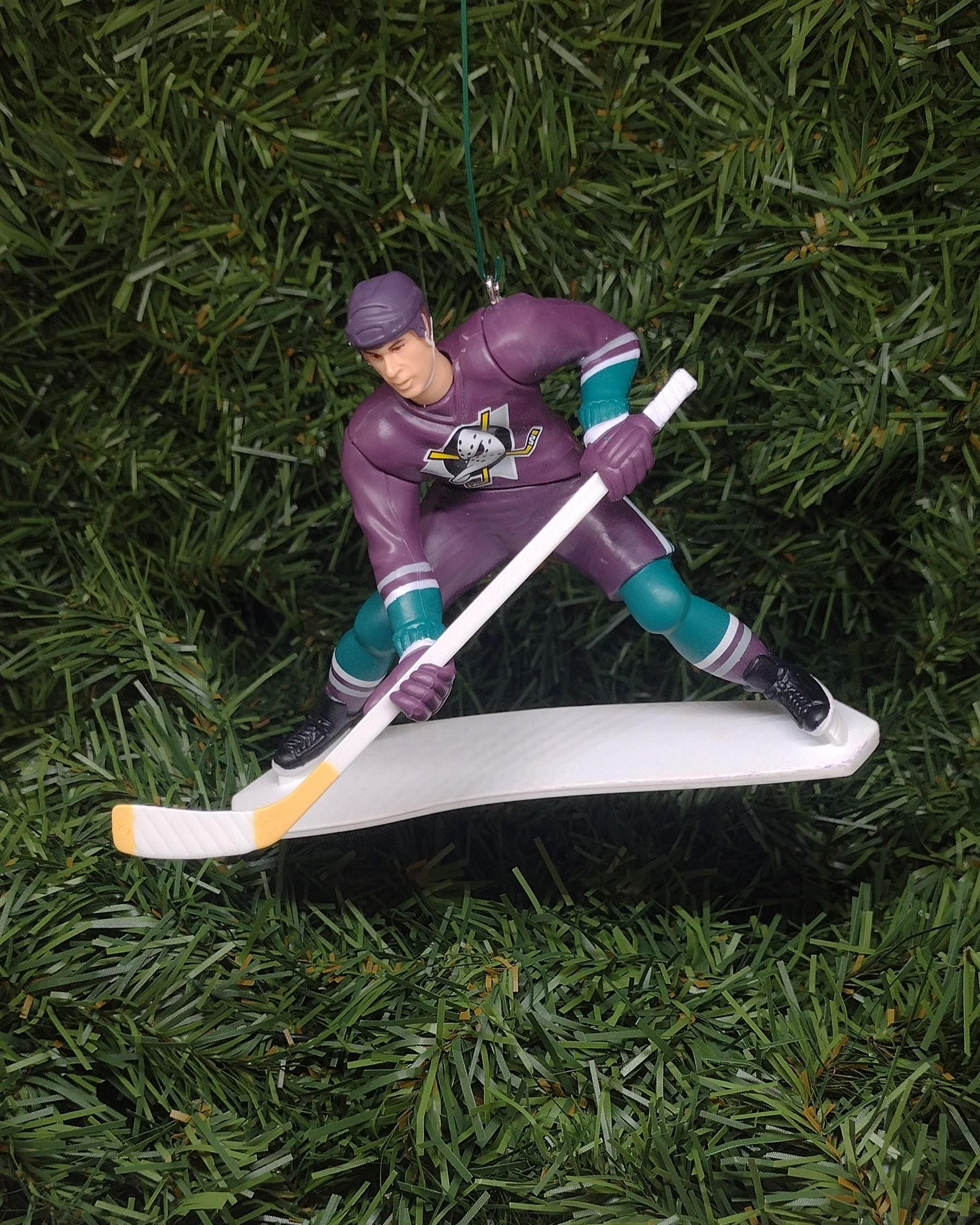 ANAHEIM DUCKS Ornament Christmas Gift idea Paul Kariya/Bob Corkum/Teemu Selanne Xmas NHL hockey figure unique present