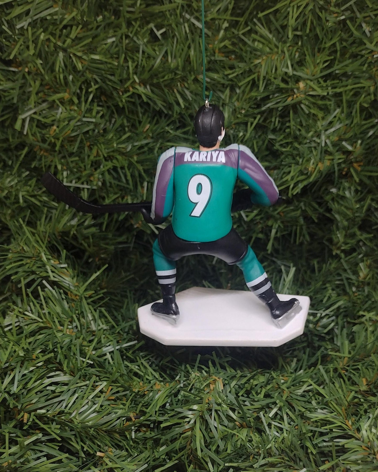 ANAHEIM DUCKS Ornament Christmas Gift idea Paul Kariya/Bob Corkum/Teemu Selanne Xmas NHL hockey figure unique present