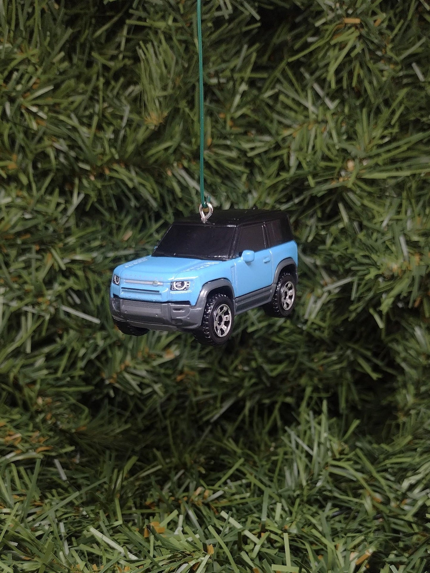 LAND ROVER DEFENDER Ornament 2020 Christmas Tree Decoration Unique Xmas Gift Idea Blue 4x4 suv