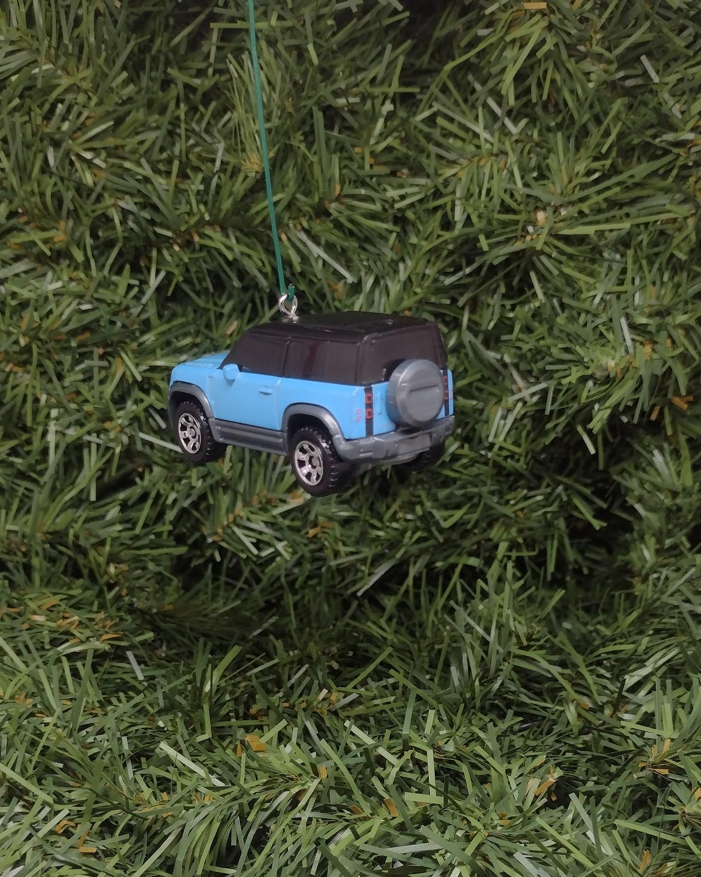 LAND ROVER DEFENDER Ornament 2020 Christmas Tree Decoration Unique Xmas Gift Idea Blue 4x4 suv