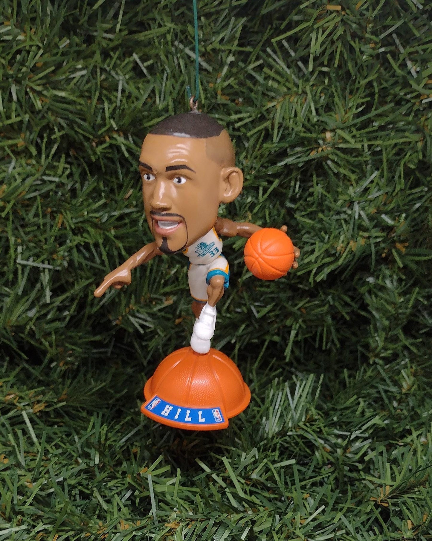 DETROIT PISTONS Christmas Ornament Joe Dumars/Grant Hill/Isiah Thomas/Sean Elliot Unique Gift Idea NBA Basketball Xmas Tree Decoration