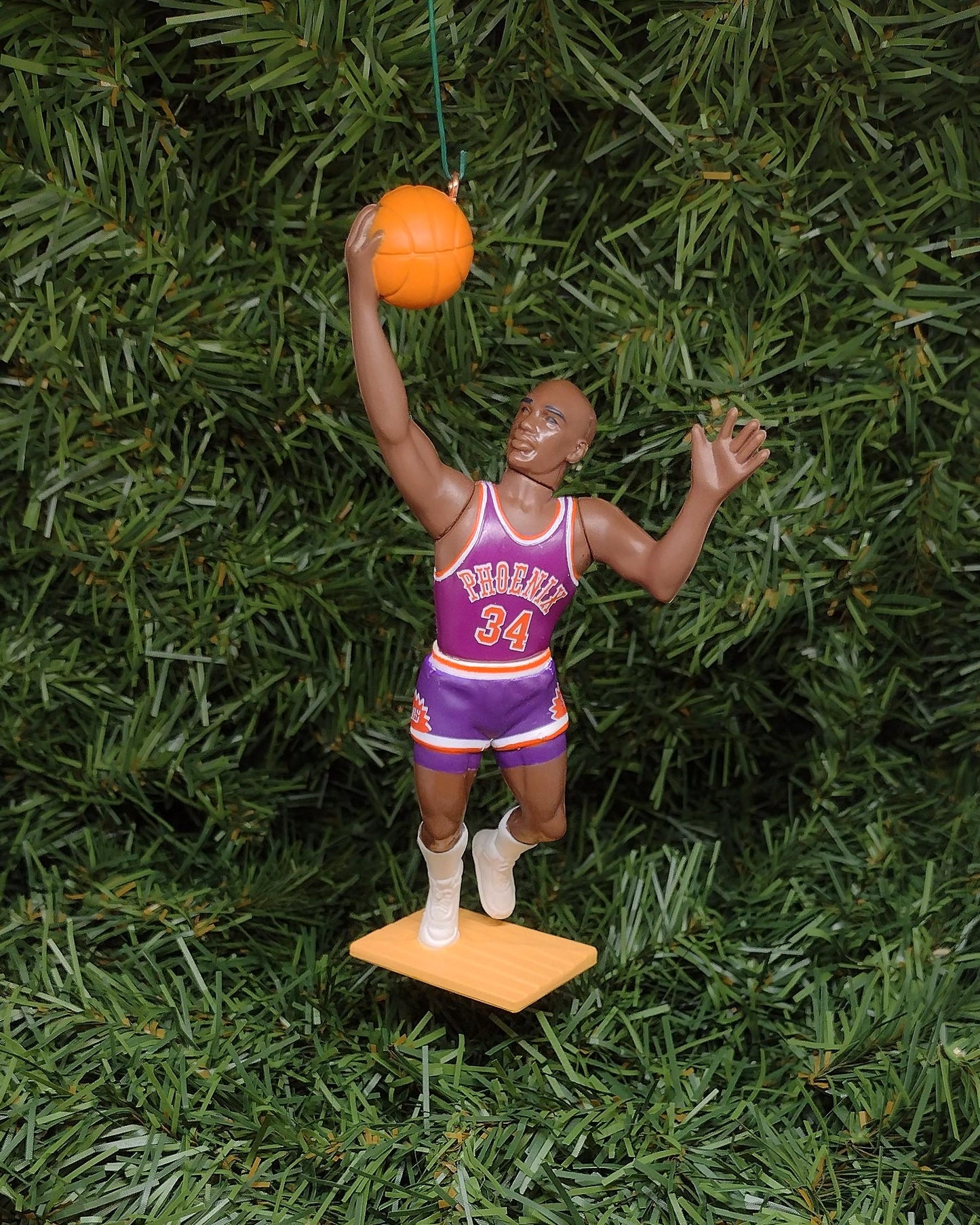 PHOENIX SUNS ornaments Charles Barkley/Dan Majerle/Jason Kidd/Kevin Johnson/Tom Chambers Christmas tree decoration nba basketball Xmas gift