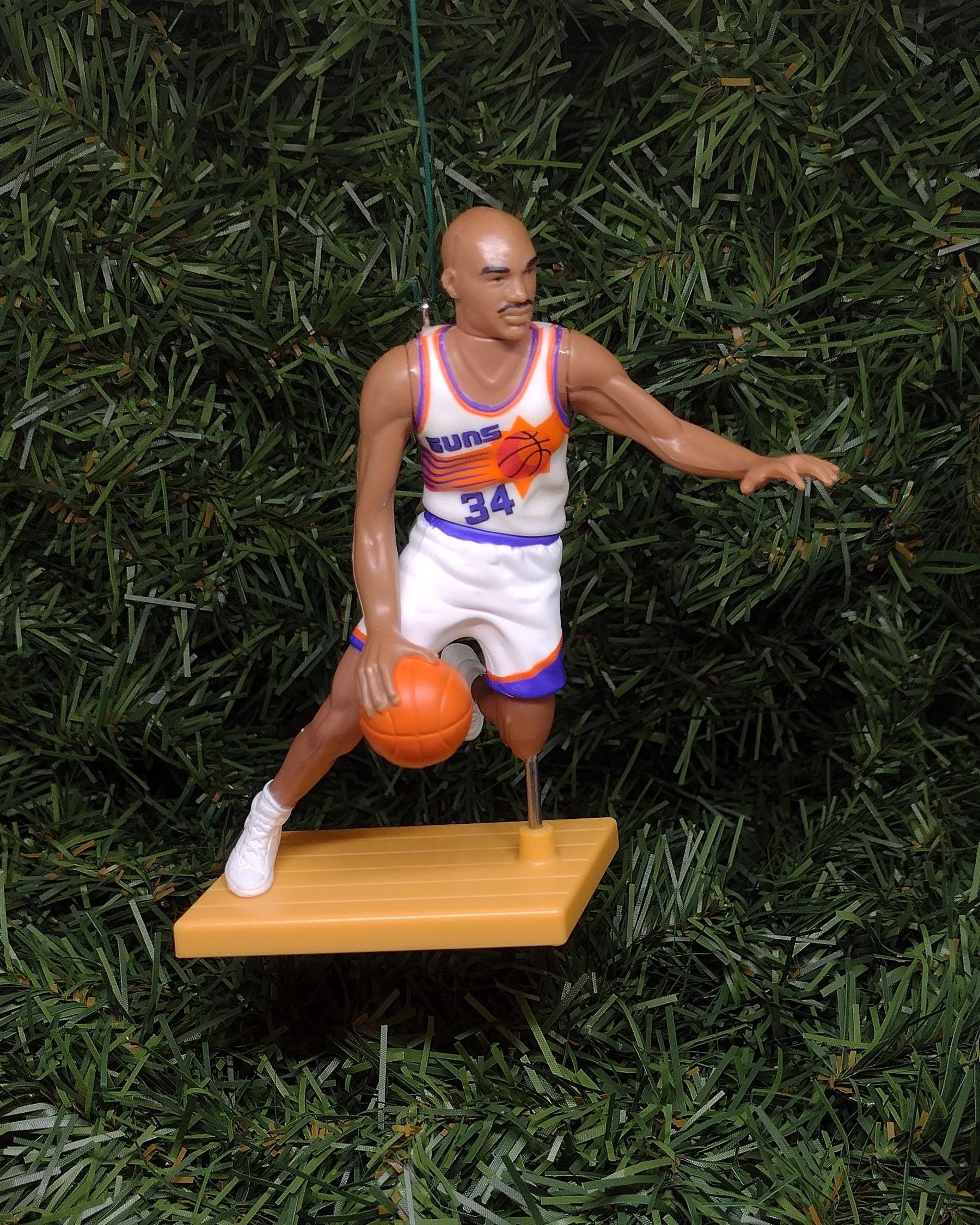 PHOENIX SUNS ornaments Charles Barkley/Dan Majerle/Jason Kidd/Kevin Johnson/Tom Chambers Christmas tree decoration nba basketball Xmas gift