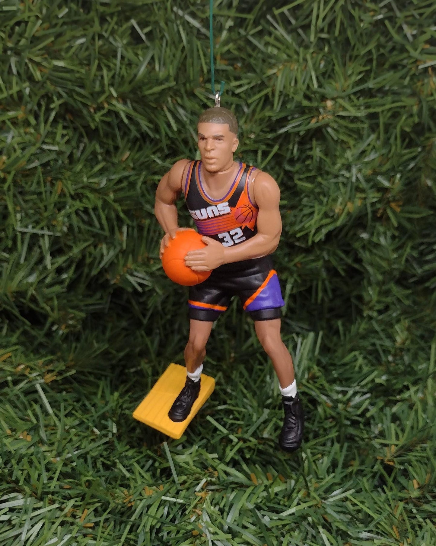 PHOENIX SUNS Christmas Ornament Charles Barkley/Dan Majerle/Jason Kidd/Kevin Johnson Unique Gift Idea NBA Basketball Xmas Tree Decoration