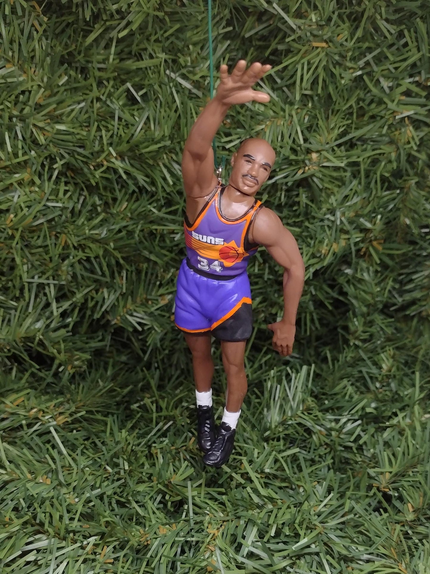 PHOENIX SUNS Christmas Ornament Charles Barkley/Dan Majerle/Jason Kidd/Kevin Johnson Unique Gift Idea NBA Basketball Xmas Tree Decoration