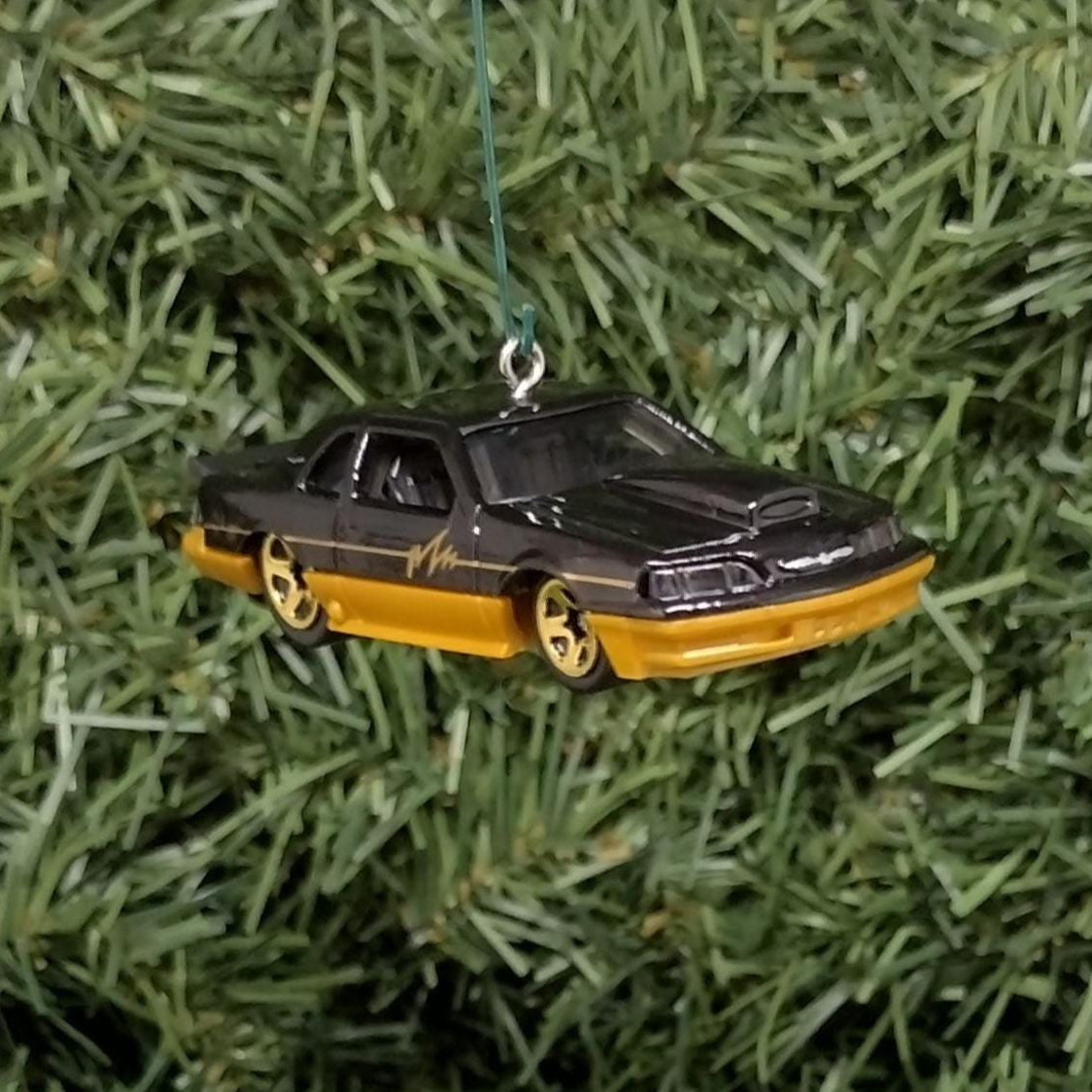 Ford Thunderbird 1988 Pro Street Christmas Ornament Unique Gift Idea Xmas Tree Decoration