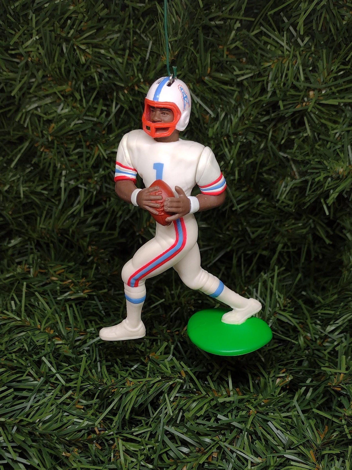 Warren Moon Houston Oilers Ornament Christmas Gift Idea Unique Xmas Tree Decoration NFL Football Figure