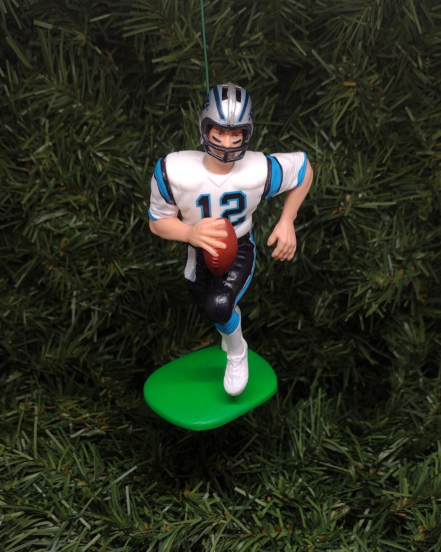 CAROLINA PANTHERS Christmas ornaments Kevin Greene/Kerry Collins/Lamar Lathon/Frank Reich unique gift idea Xmas tree decoration