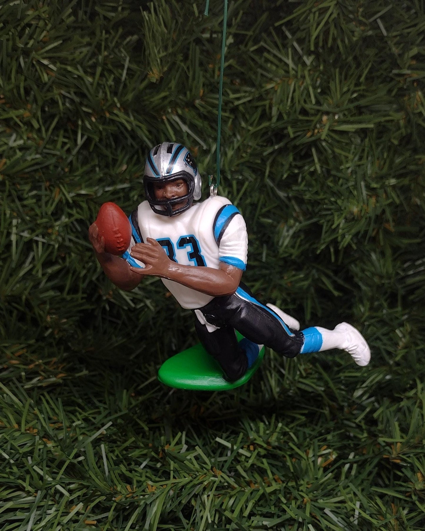 CAROLINA PANTHERS Christmas ornaments Kevin Greene/Kerry Collins/Lamar Lathon/Frank Reich unique gift idea Xmas tree decoration