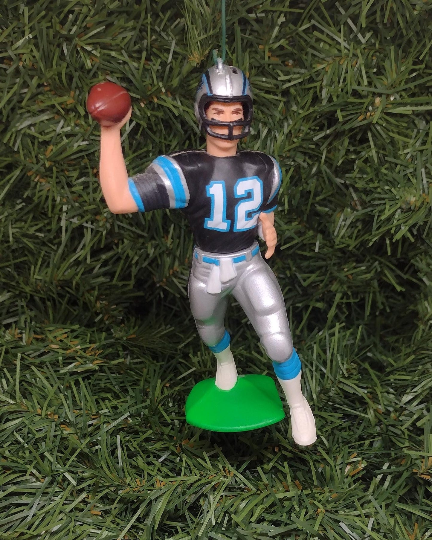 CAROLINA PANTHERS Christmas ornaments Kevin Greene/Kerry Collins/Lamar Lathon/Frank Reich unique gift idea Xmas tree decoration