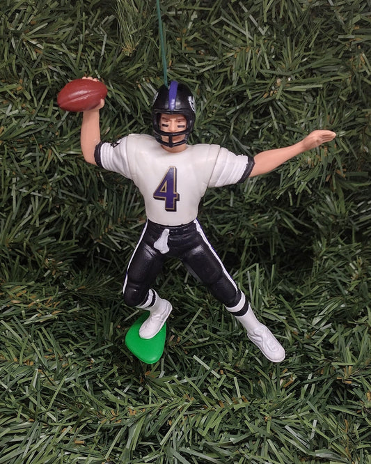 BALTIMORE RAVENS Christmas Ornaments Jim Harbaugh/Vinny Testaverde/Jonathan Ogden Xmas NFL Football Figure Unique Gift Idea
