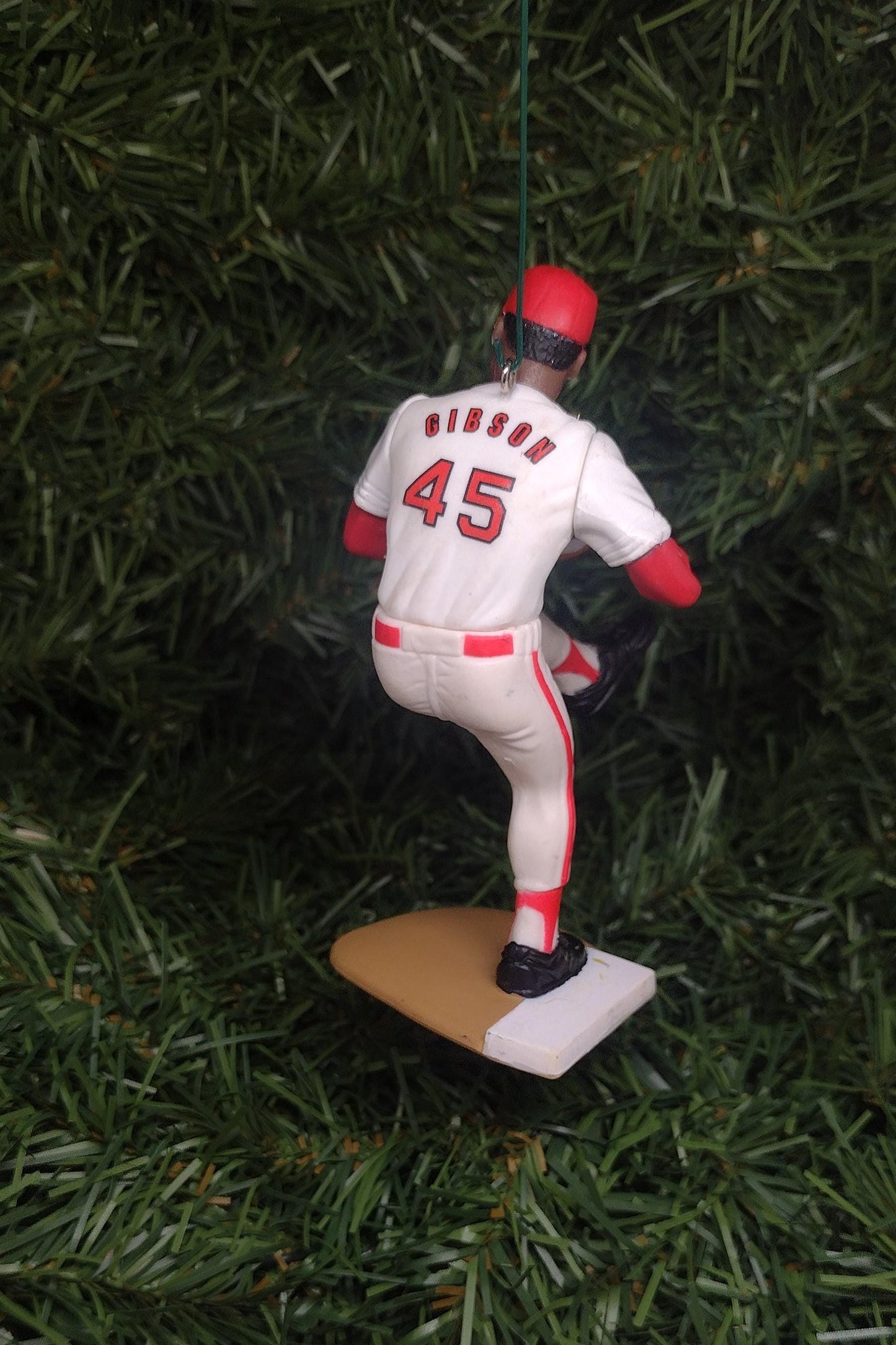 Bob Gibson SAINT LOUIS CARDINALS Ornament Christmas tree decoration mlb baseball Xmas figure unique gift idea