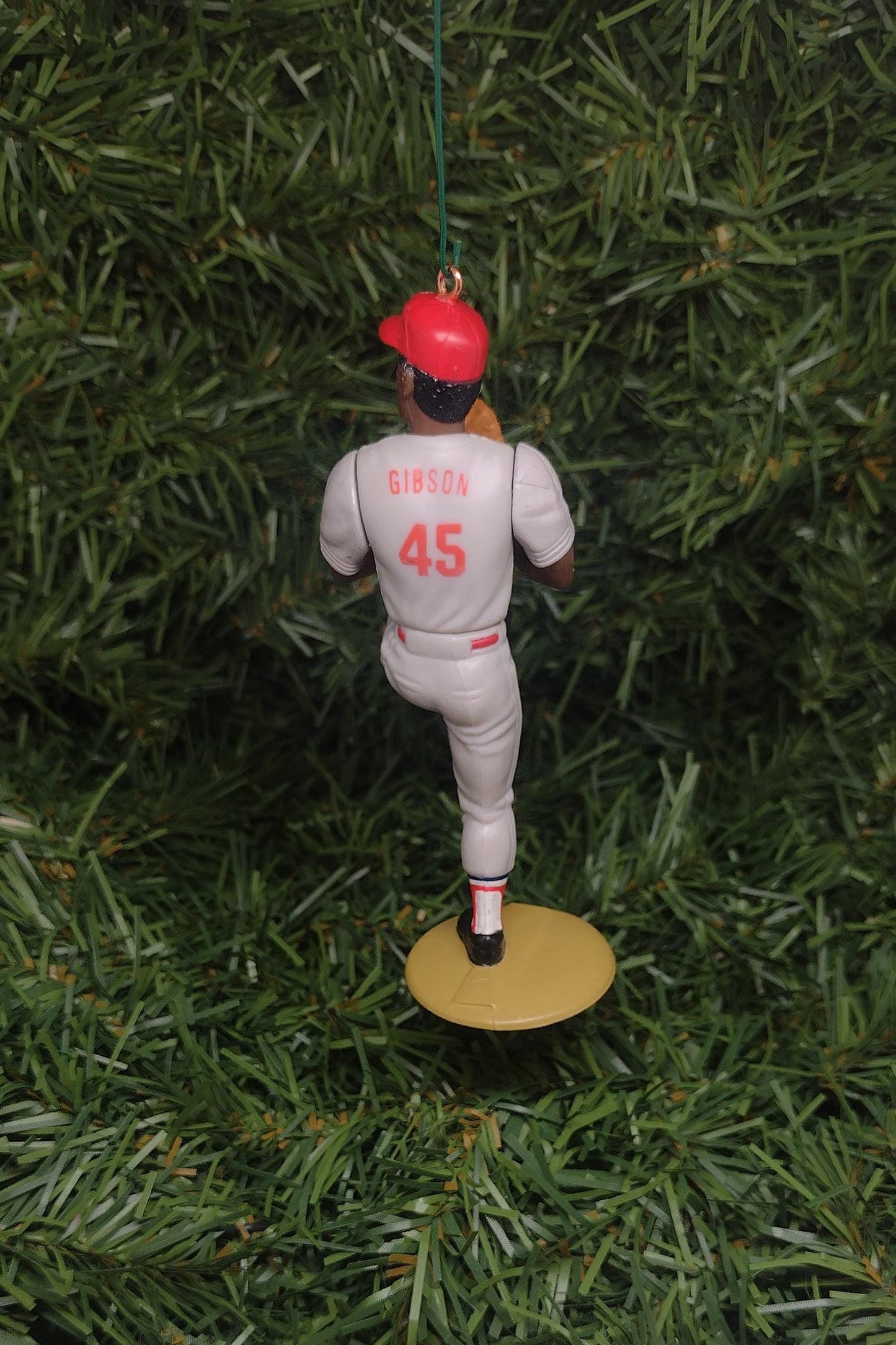 Bob Gibson SAINT LOUIS CARDINALS Ornament Christmas tree decoration mlb baseball Xmas figure unique gift idea