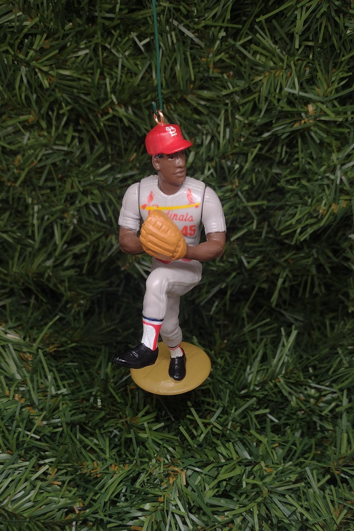 Bob Gibson SAINT LOUIS CARDINALS Ornament Christmas tree decoration mlb baseball Xmas figure unique gift idea