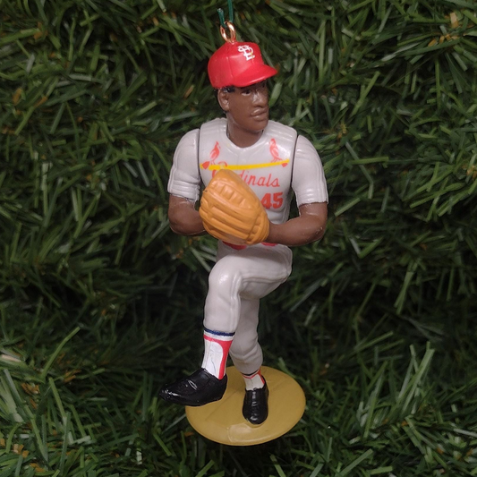 Bob Gibson SAINT LOUIS CARDINALS MLB Ornament Christmas Gift Baseball Figure