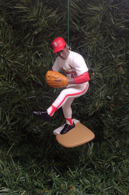 Bob Gibson SAINT LOUIS CARDINALS Ornament Christmas tree decoration mlb baseball Xmas figure unique gift idea