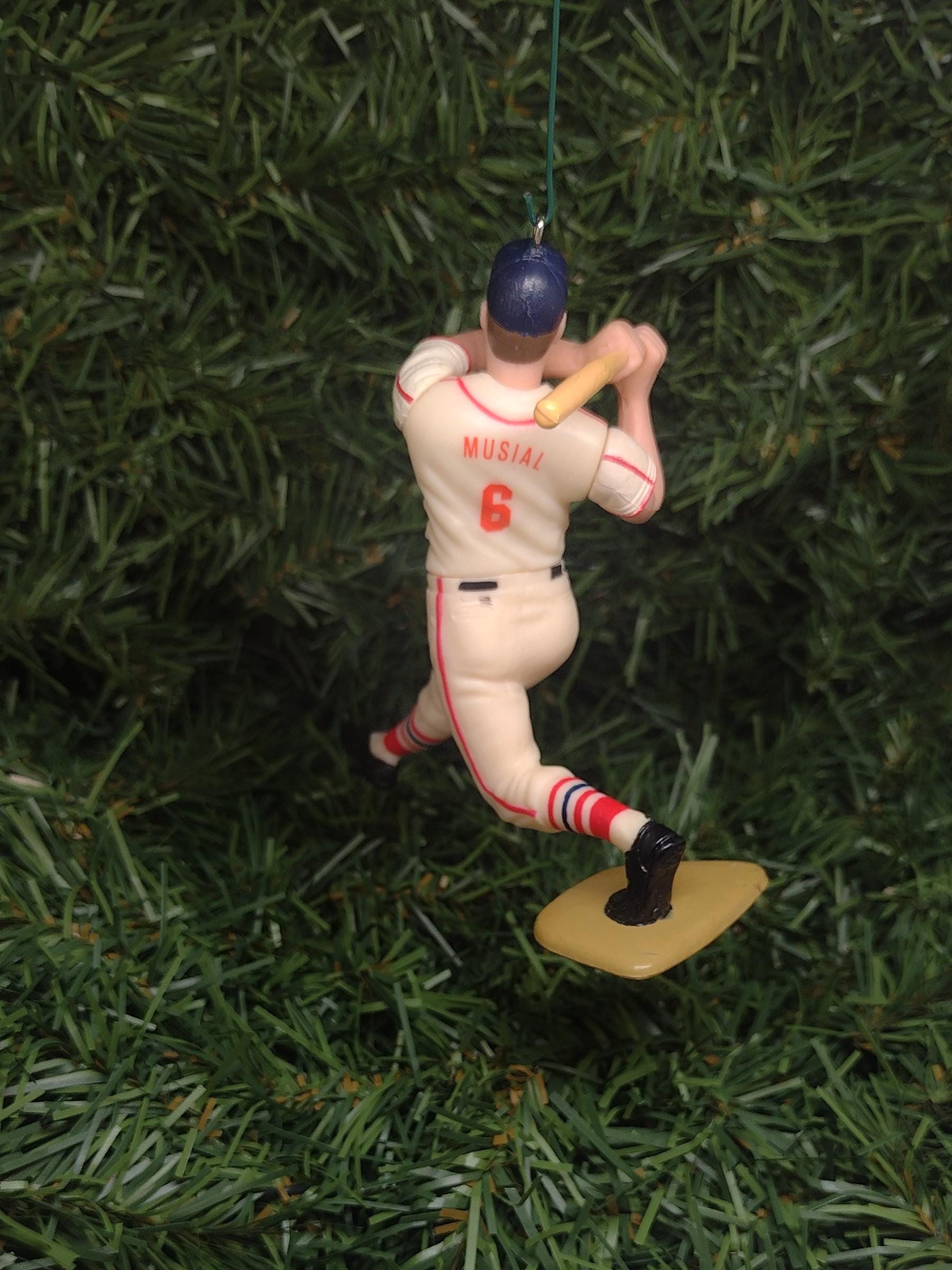 Stan Musial SAINT LOUIS CARDINALS Christmas tree ornament mlb baseball xmas figure unique gift idea