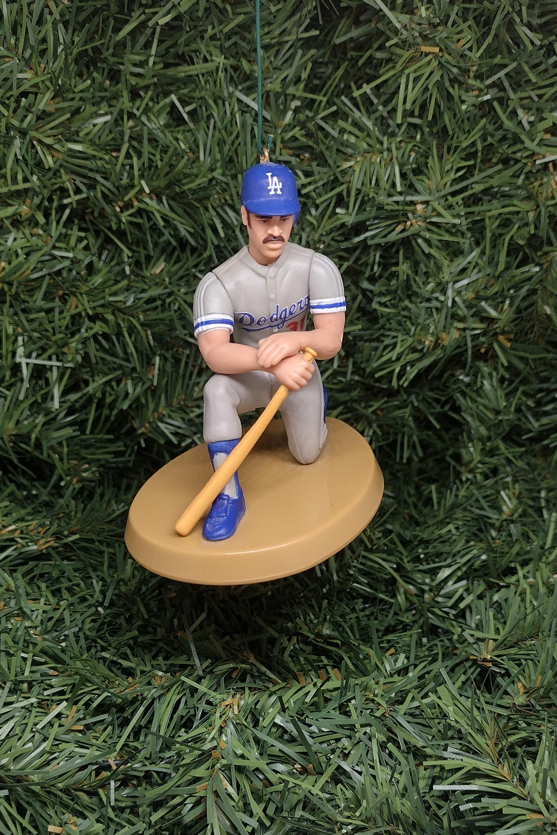 LOS ANGELES DODGERS ornaments Christmas tree decoration Mike Piazza/Darryl Strawberry/Raul Mondesi mlb baseball unique Xmas gift