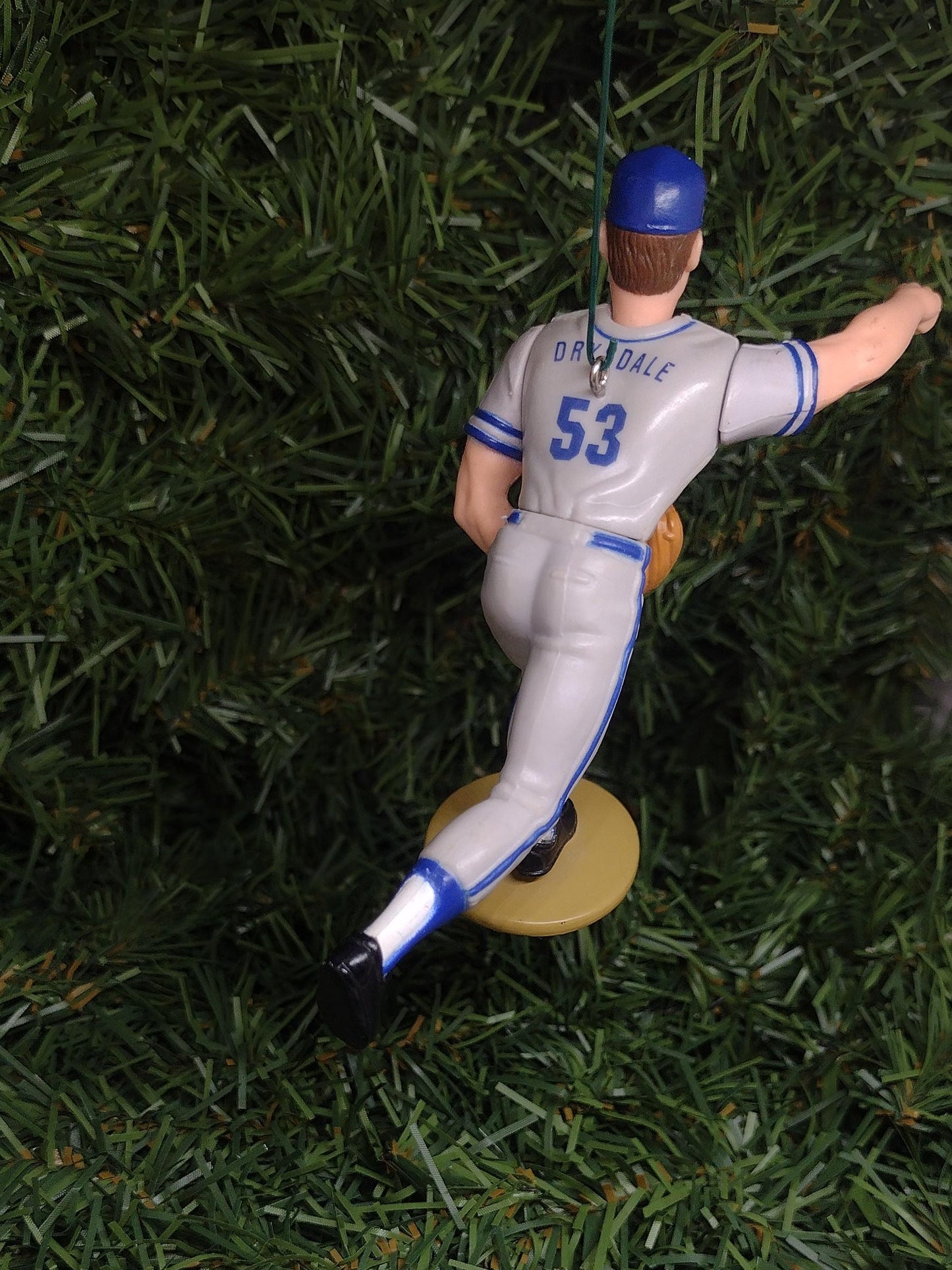 LOS ANGELES DODGERS ornament Christmas tree decoration Don Drysdale mlb baseball xmas figure unique gift idea