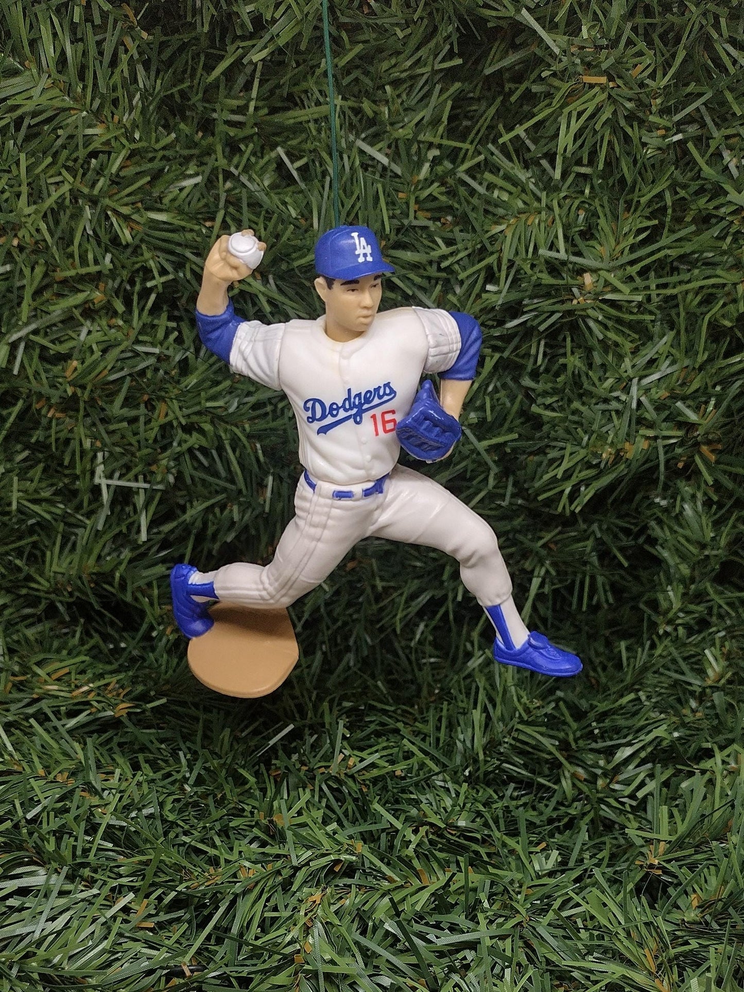 Los Angeles Dodgers Ornament Mike Piazza Christmas gift idea mlb baseball figure unique xmas tree decoration