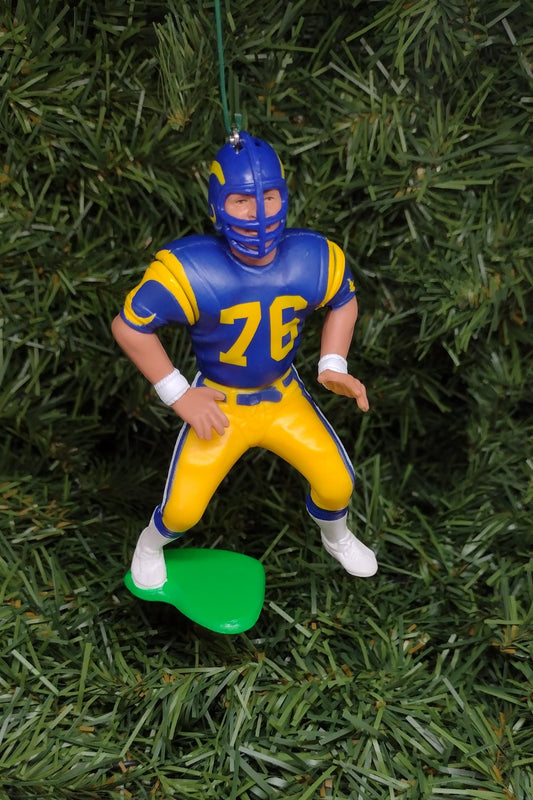 Orlando Pace LOS ANGELES RAMS Christmas tree ornament xmas nfl football figure unique gift idea