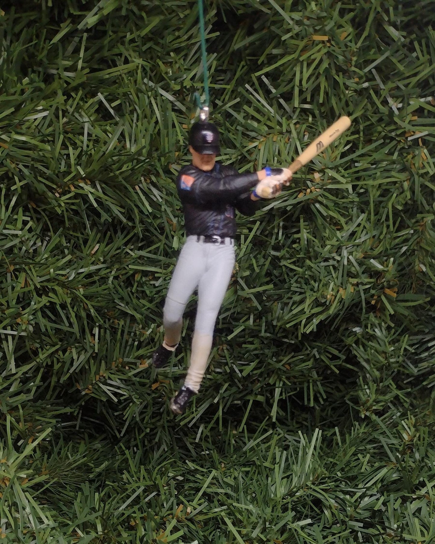 NEW YORK METS Christmas Ornament Mike Piazza Unique Gift Idea Mlb Baseball Figure Xmas Tree Decoration 3 inch