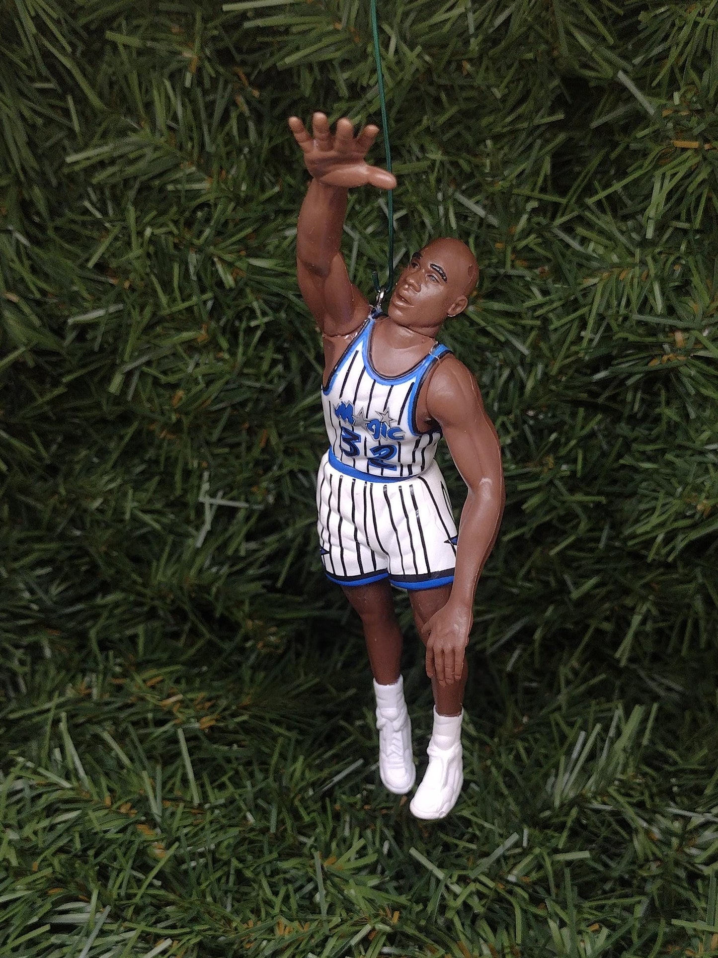 Shaq ORLANDO MAGIC ornament Christmas Tree decoration Shaquille O'Neal unique Xmas gift idea NBA Basketball Figure