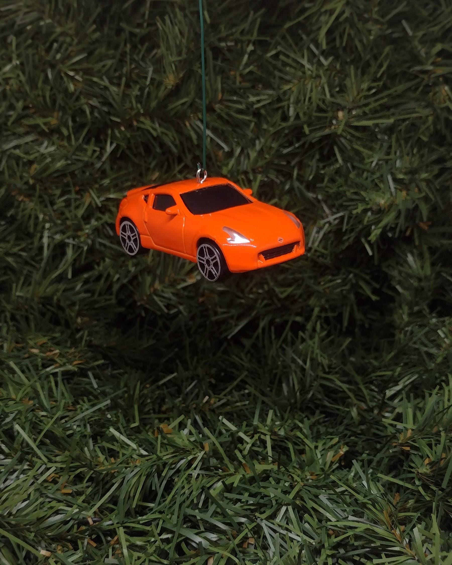 Nissan 370Z Ornament 2 door coupe Christmas Gift Unique Car Xmas Tree Decoration 2009-2022