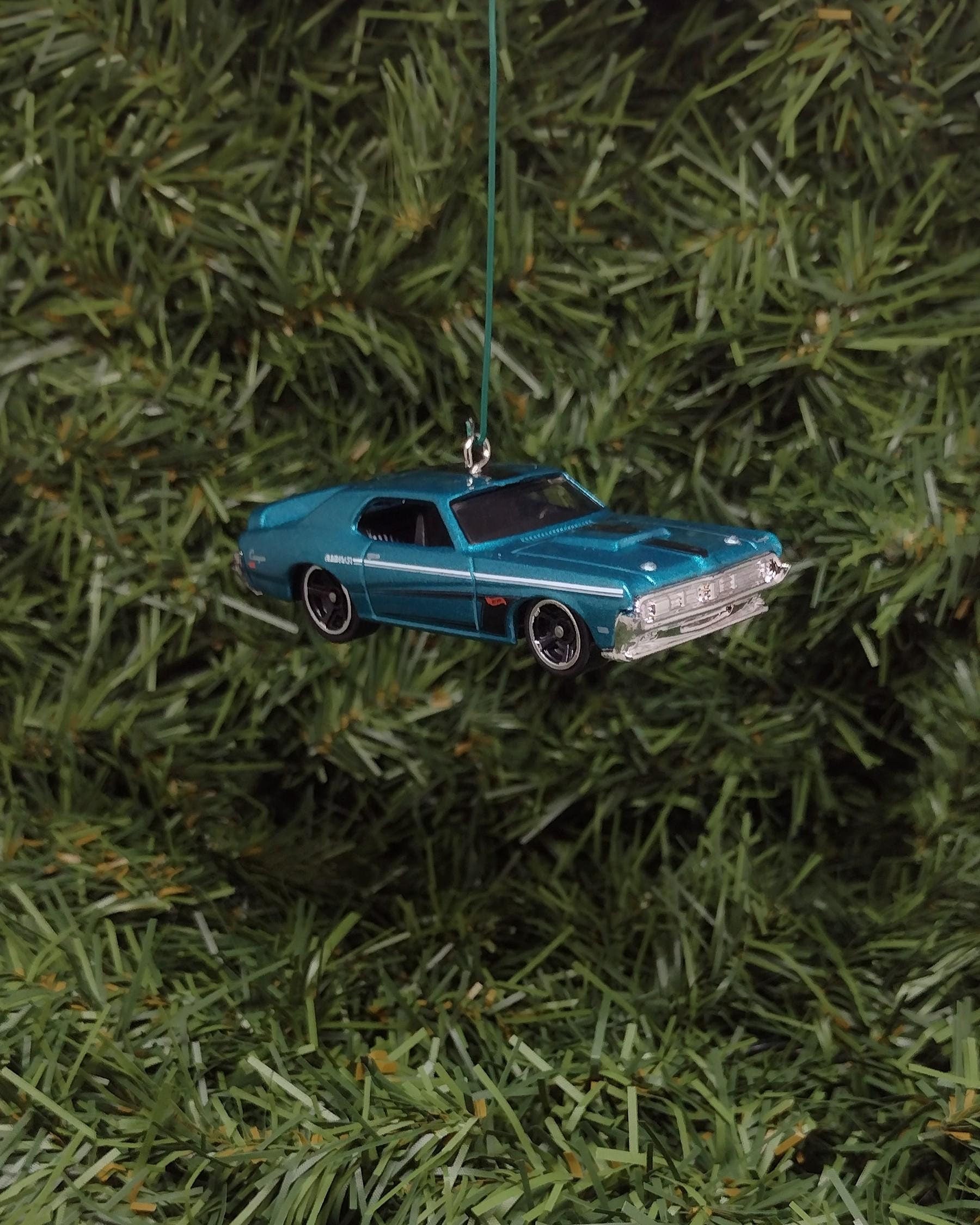 Mercury Cougar Christmas Ornament 1969 Eliminator Unique Gift Idea Xmas Tree decoration