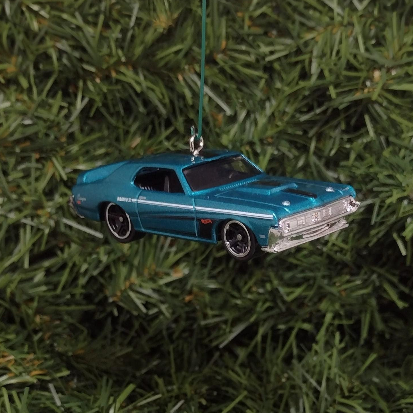 Mercury Cougar Christmas Ornament 1969 Eliminator Unique Gift Idea Xmas Tree decoration
