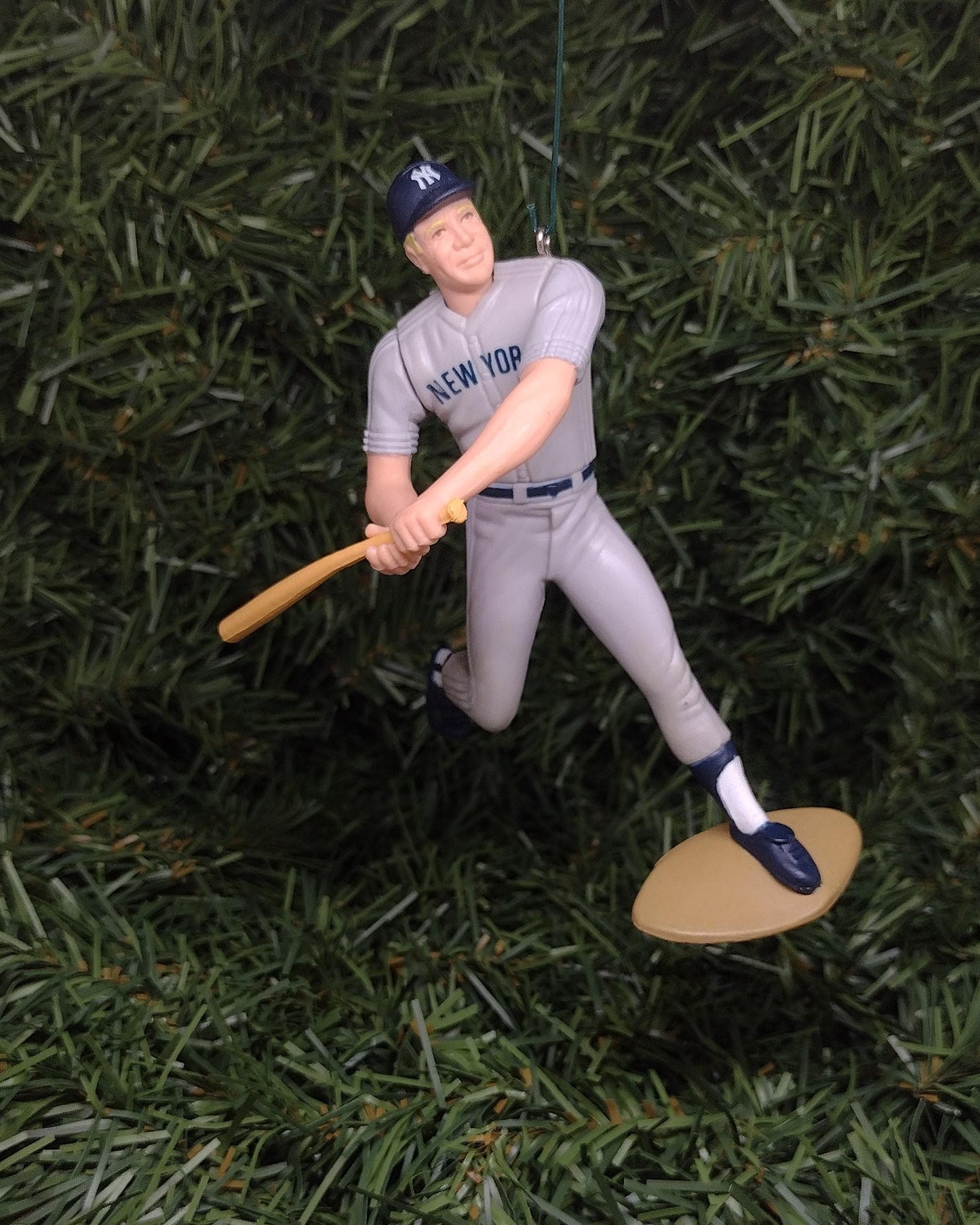 NEW YORK YANKEES Ornament Mickey Mantle Christmas tree decoration mlb baseball figure unique Xmas gift idea