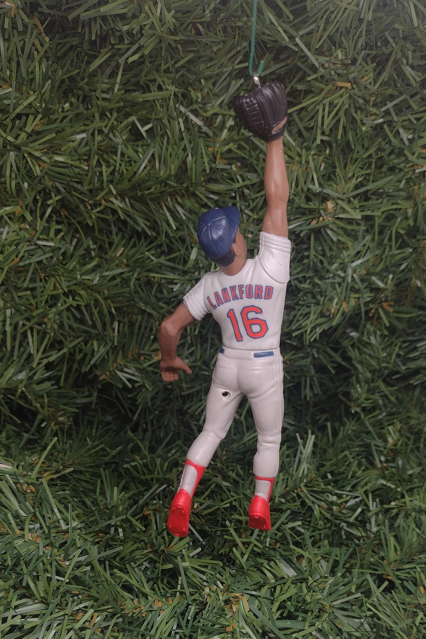 SAINT LOUIS CARDINALS Christmas Ornaments Vince Coleman-Rick Ankiel-Ray Lankford Unique Gift Idea Mlb Baseball figure Xmas Tree Decoration