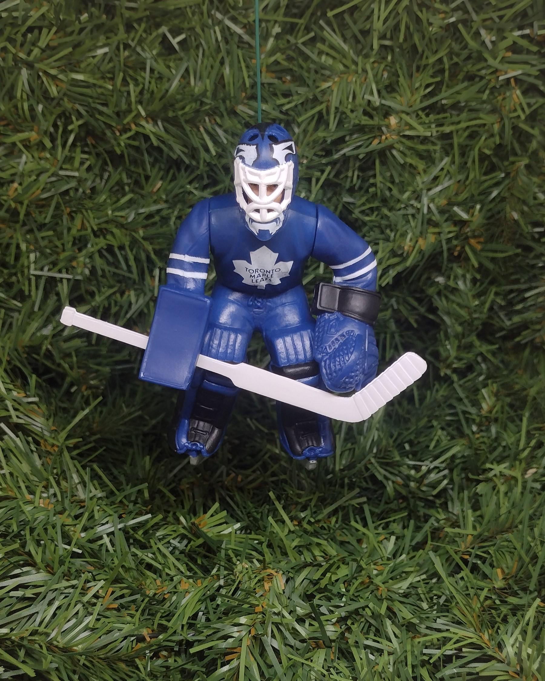 TORONTO MAPLE LEAFS ornaments Christmas tree decoration Felix Potvin/Doug Gilmour/Mats Sundin/James Van Riemsdyk xmas nhl hockey figure