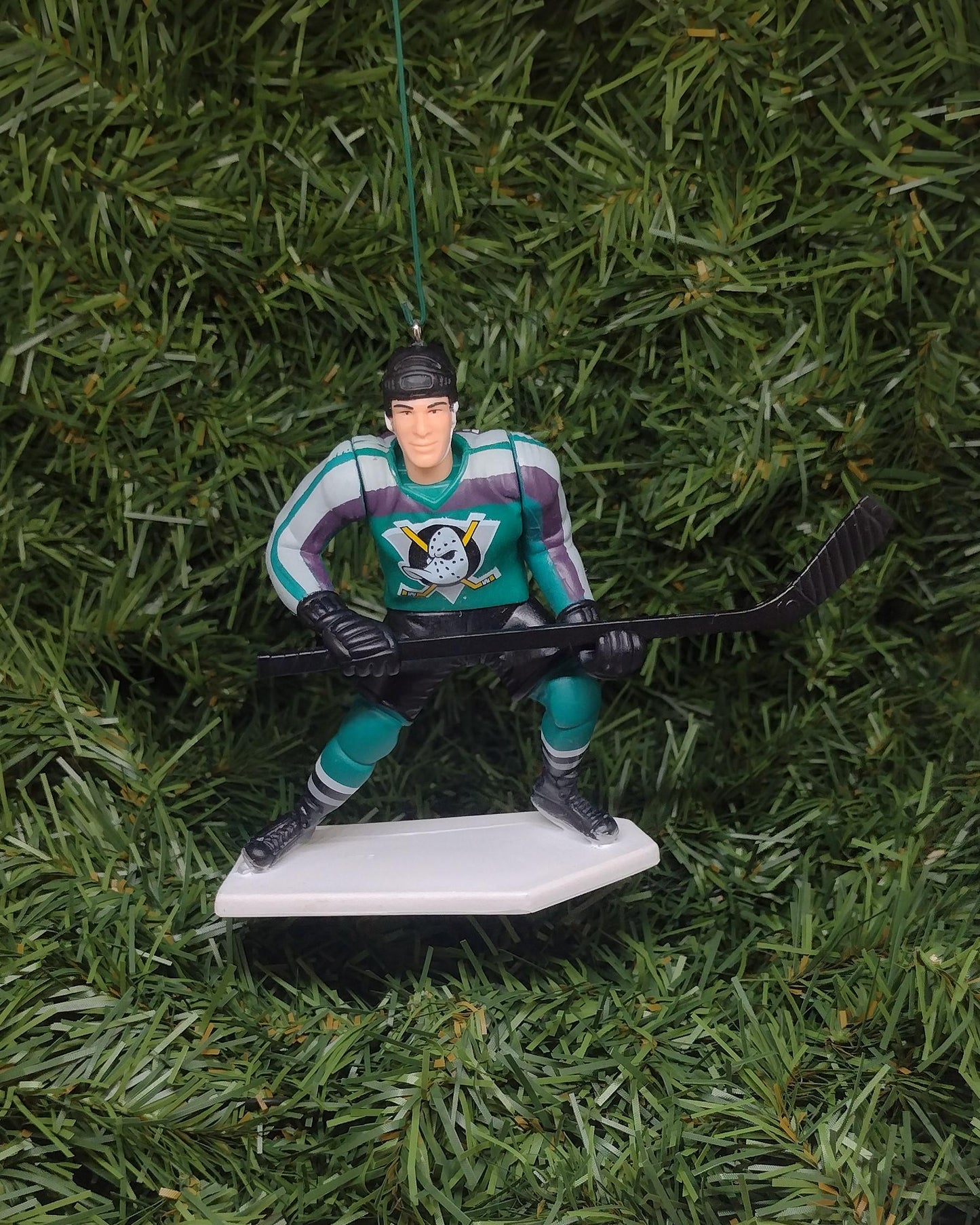 ANAHEIM DUCKS Ornament Christmas Gift idea Paul Kariya/Bob Corkum/Teemu Selanne Xmas NHL hockey figure unique present